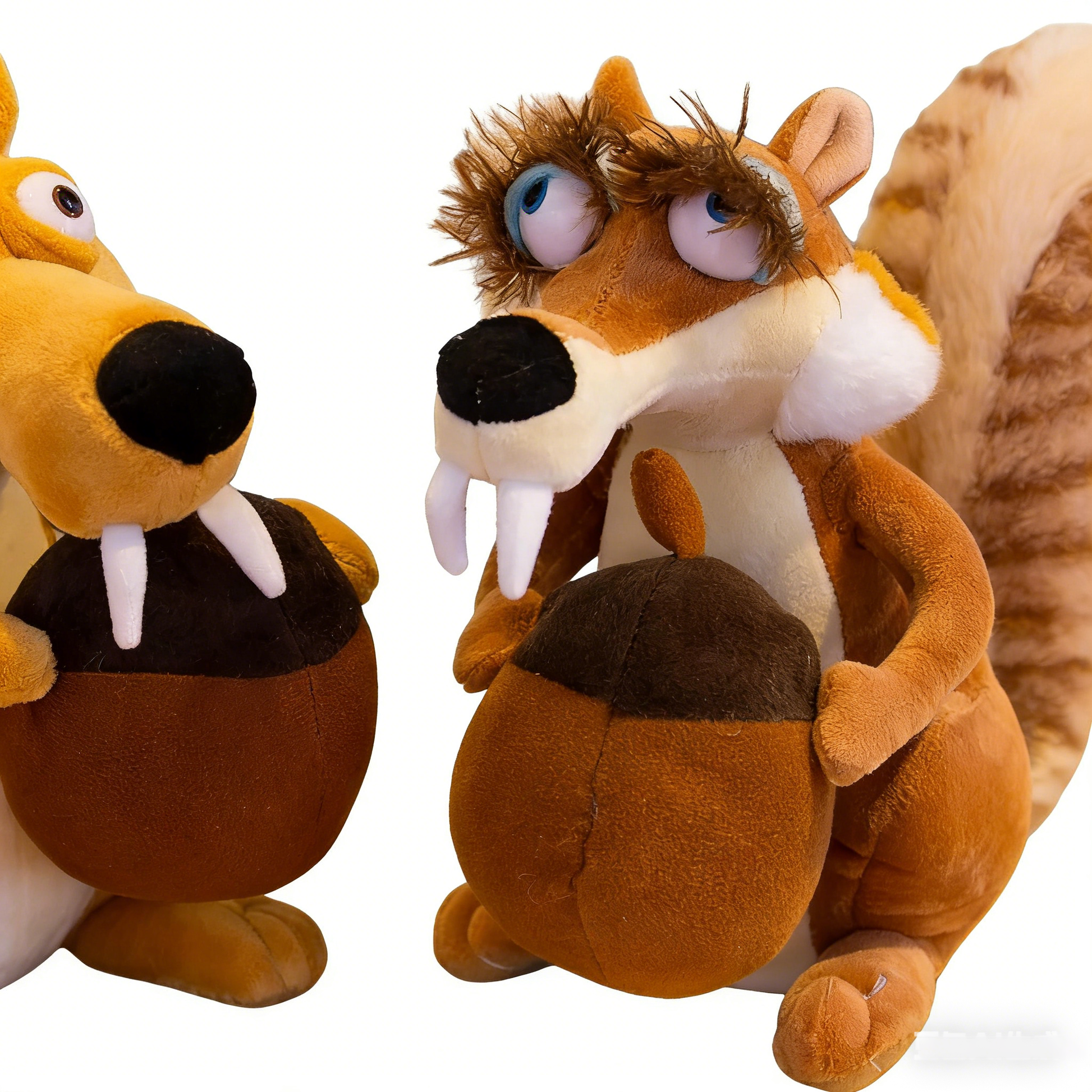 Ice Age Plush Toys Set - Sid, Manny, Diego & Scrat Stuffed Animals | Soft Plush Figures for Kids Gifts, Collectibles & Decor