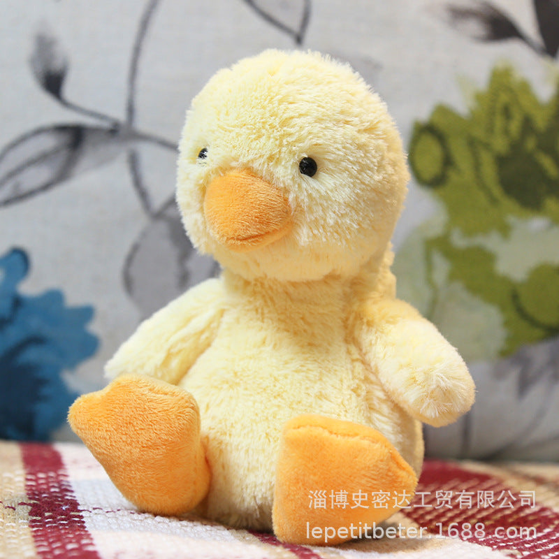 Playful Mini Animal Plush Toys, Pig Fox Elephant Penguin Bunny Duck Sheep Dog or Chick Stuffed Friends for Cozy Shelves and Thoughtful Gifts