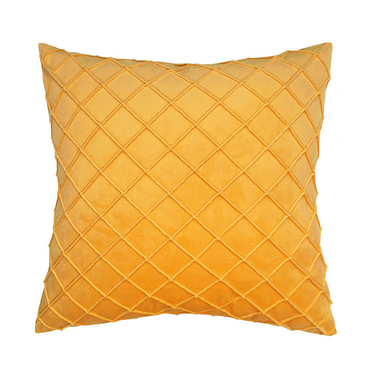 Solid Velvet Pillow Cover in 21 Colors, Decorative Square and Lumbar Cushion Cover for Sofas, Bedrooms and Cozy Home Styling