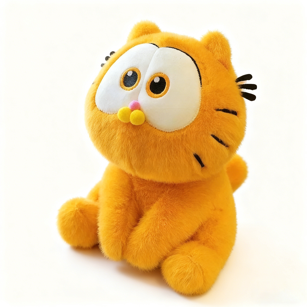 25CM “Garfield Plush Toy – Soft Stuffed Animal, Collectible Gift for Fans