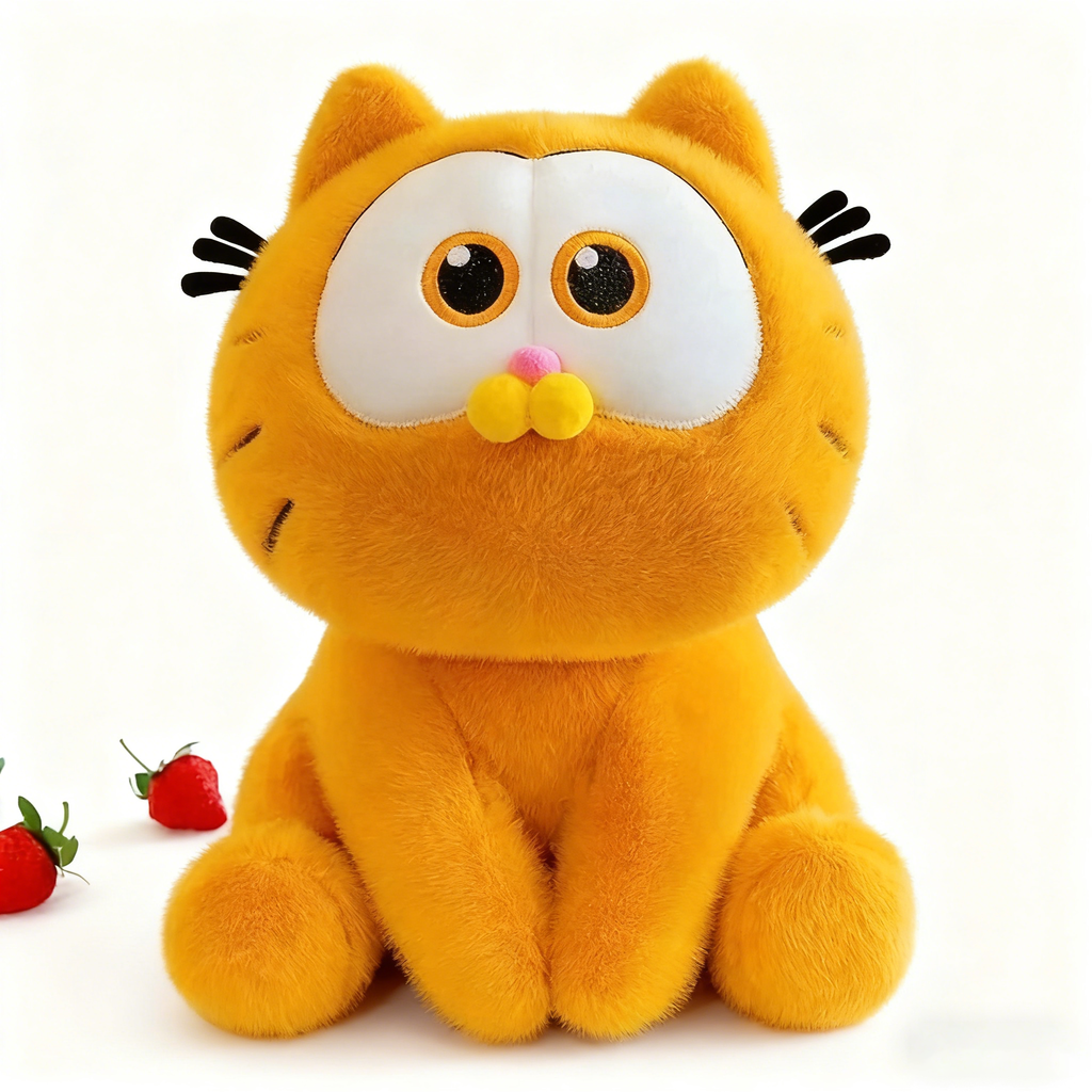 25CM “Garfield Plush Toy – Soft Stuffed Animal, Collectible Gift for Fans