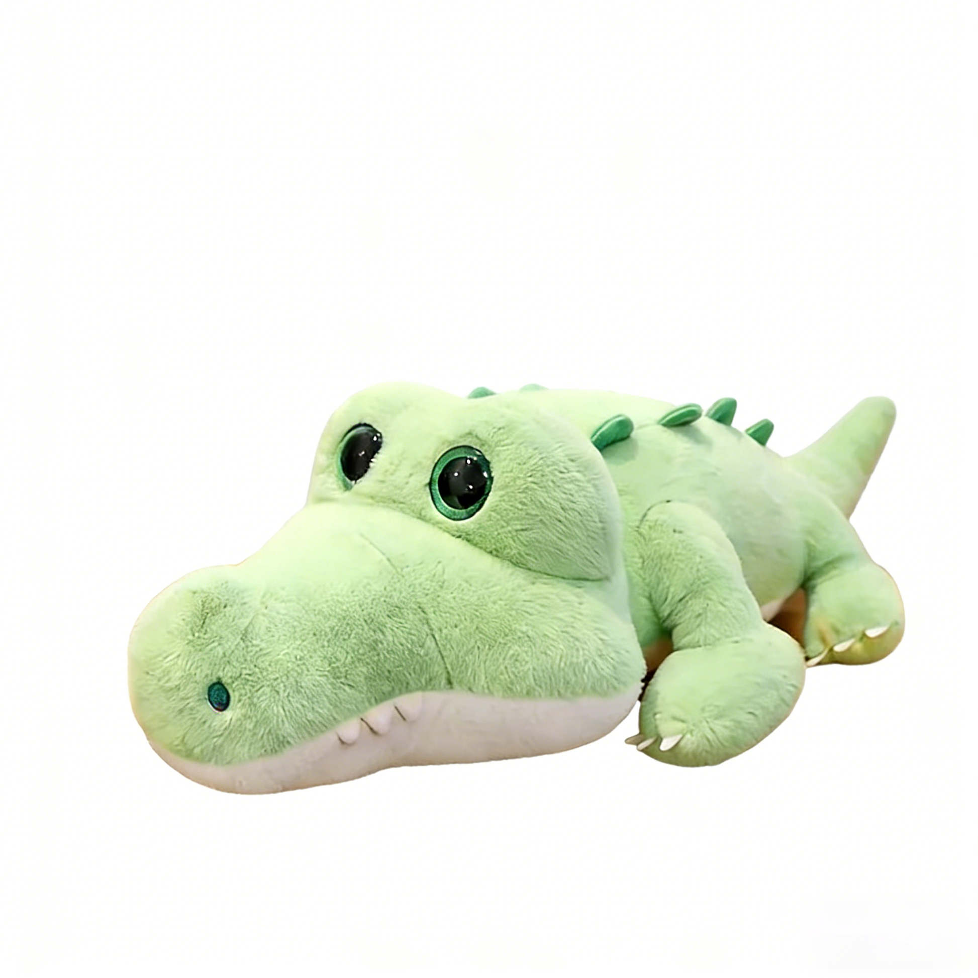 35cm Cute crocodile plush toy, cute plush with big eyes, Kawaii, the most suitable plush toy for bedroom and living room
