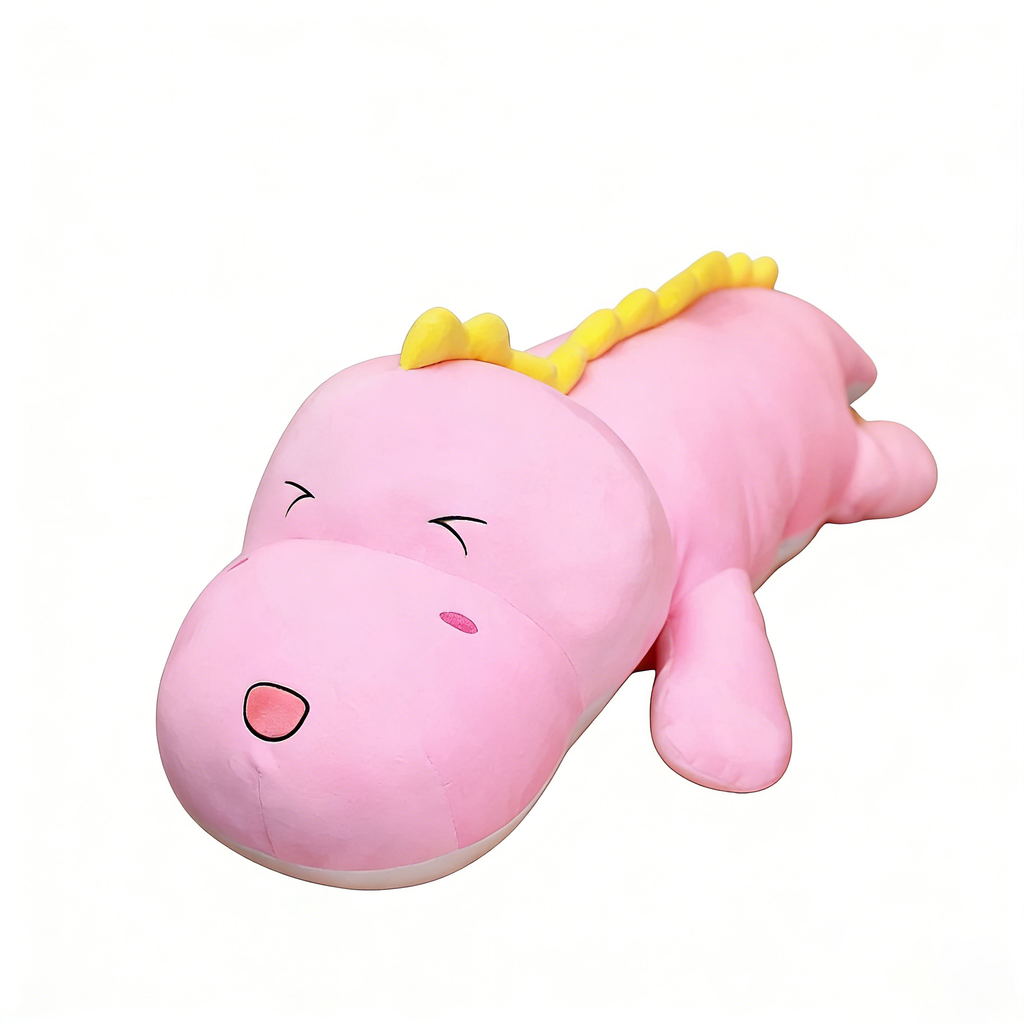 "Long Crocodile Plush Pillow - Soft Stuffed Animal Body Pillow | Cute Kawaii Croc Plush Toy for Kids & Adults (Multiple Colors)"
