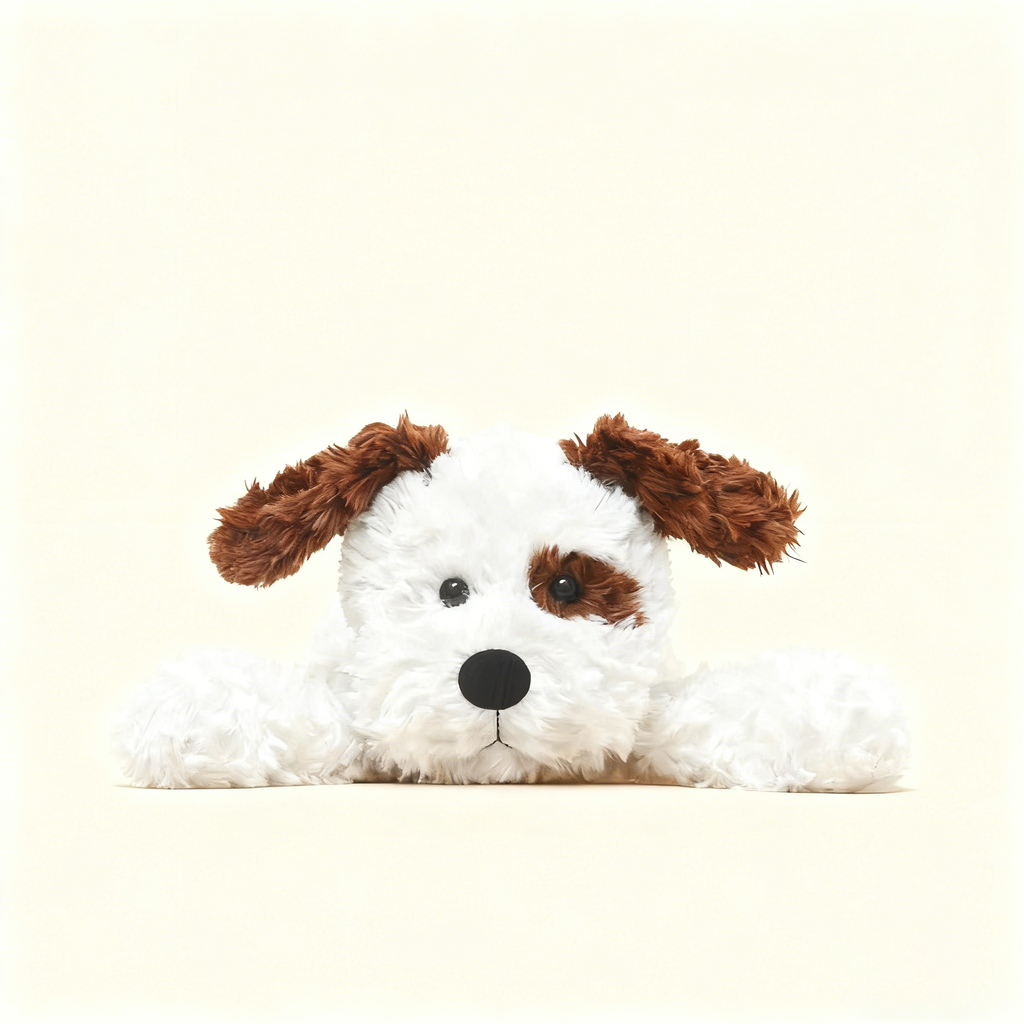 35cm Cute Lying Dog Plush Toys Fluffy Cartoon Puppy Doll Kids Companion Soothing Fun Doll Lovely Room Decor Kid Birthday Gift