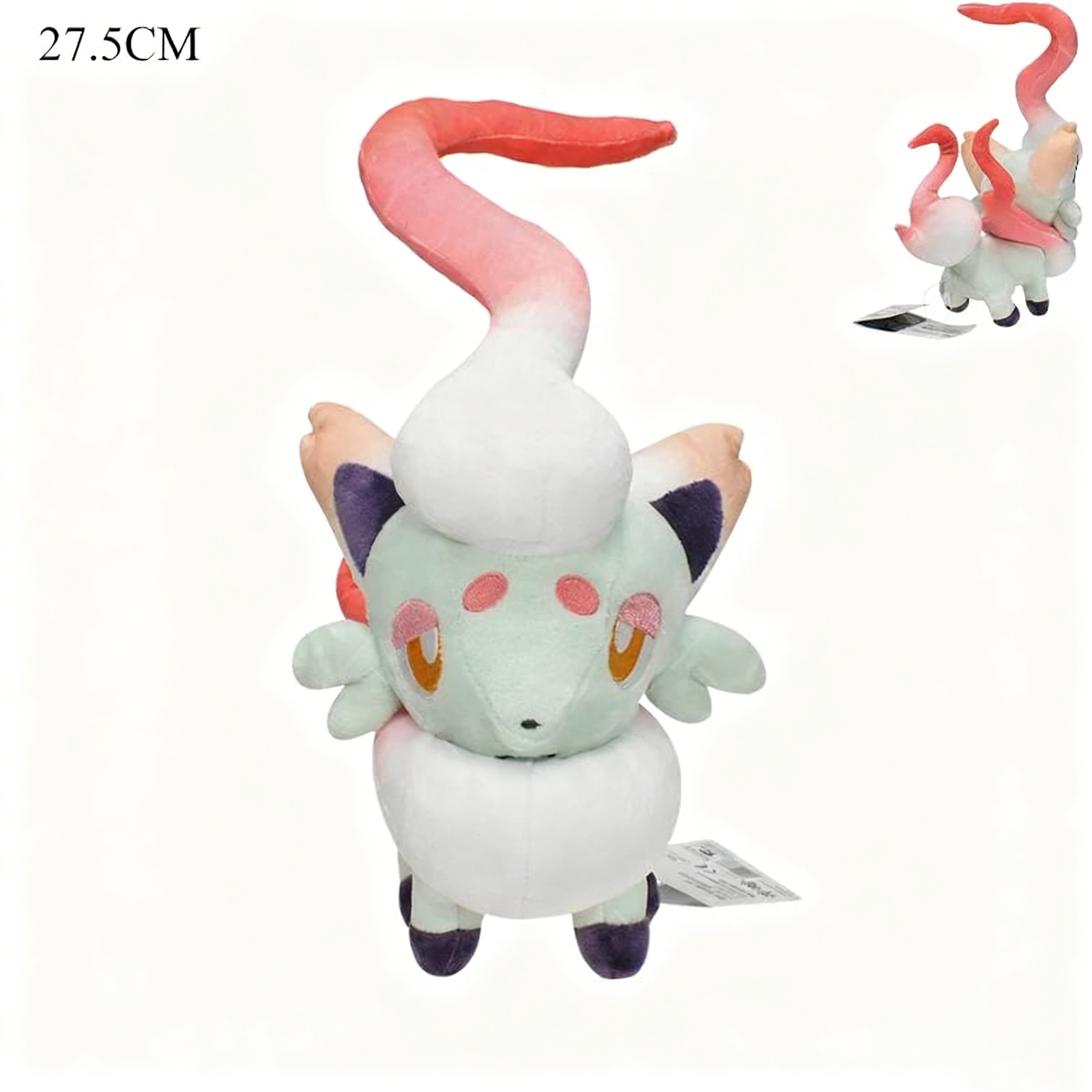 Pokemon Plush Shiny Gyarados Charizard Mega Rayquaza Hisuian Zorua Ho-Oh Lucario Butterfree Anime Stuffed Peluche Kids Xmas Gift