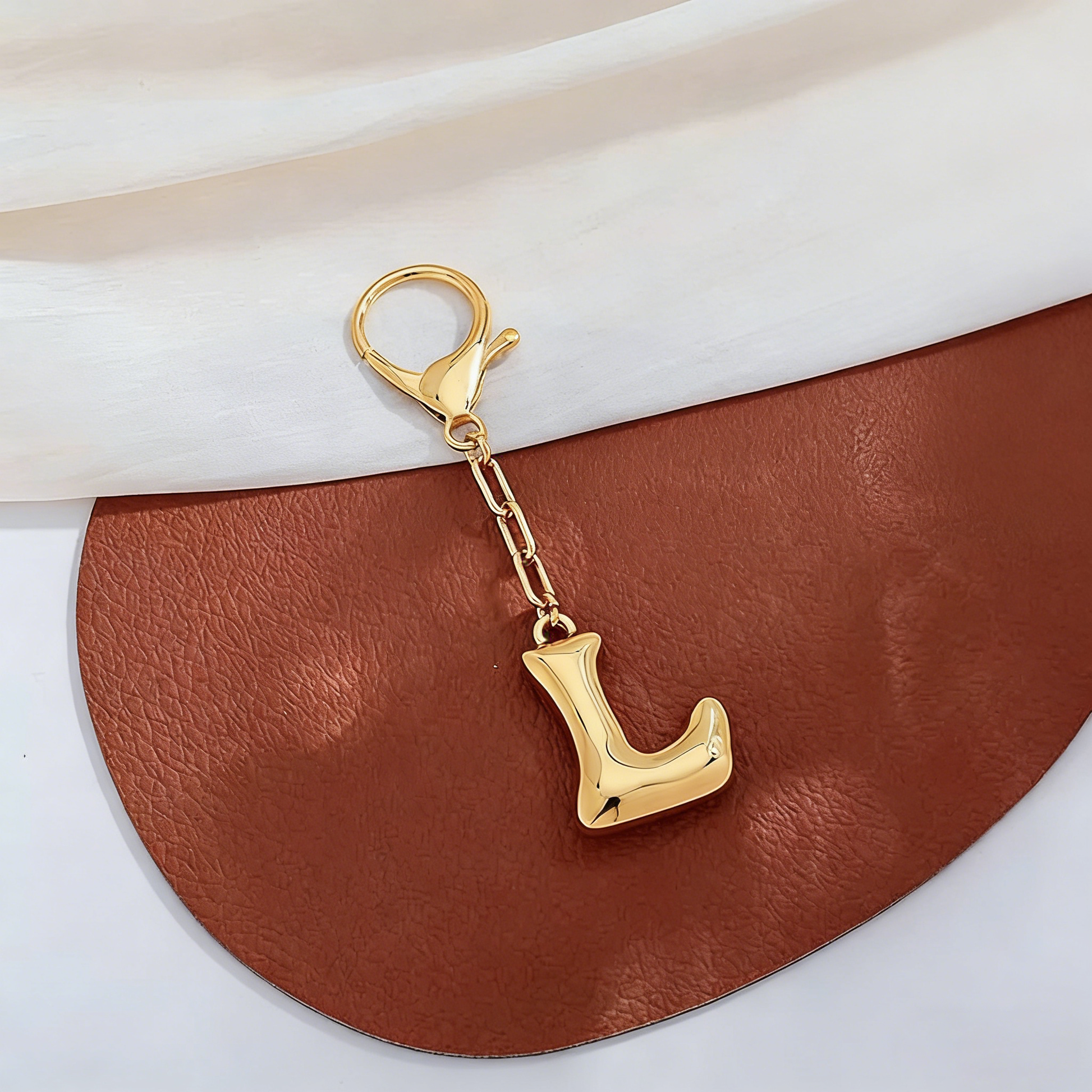 Metal letter pendant