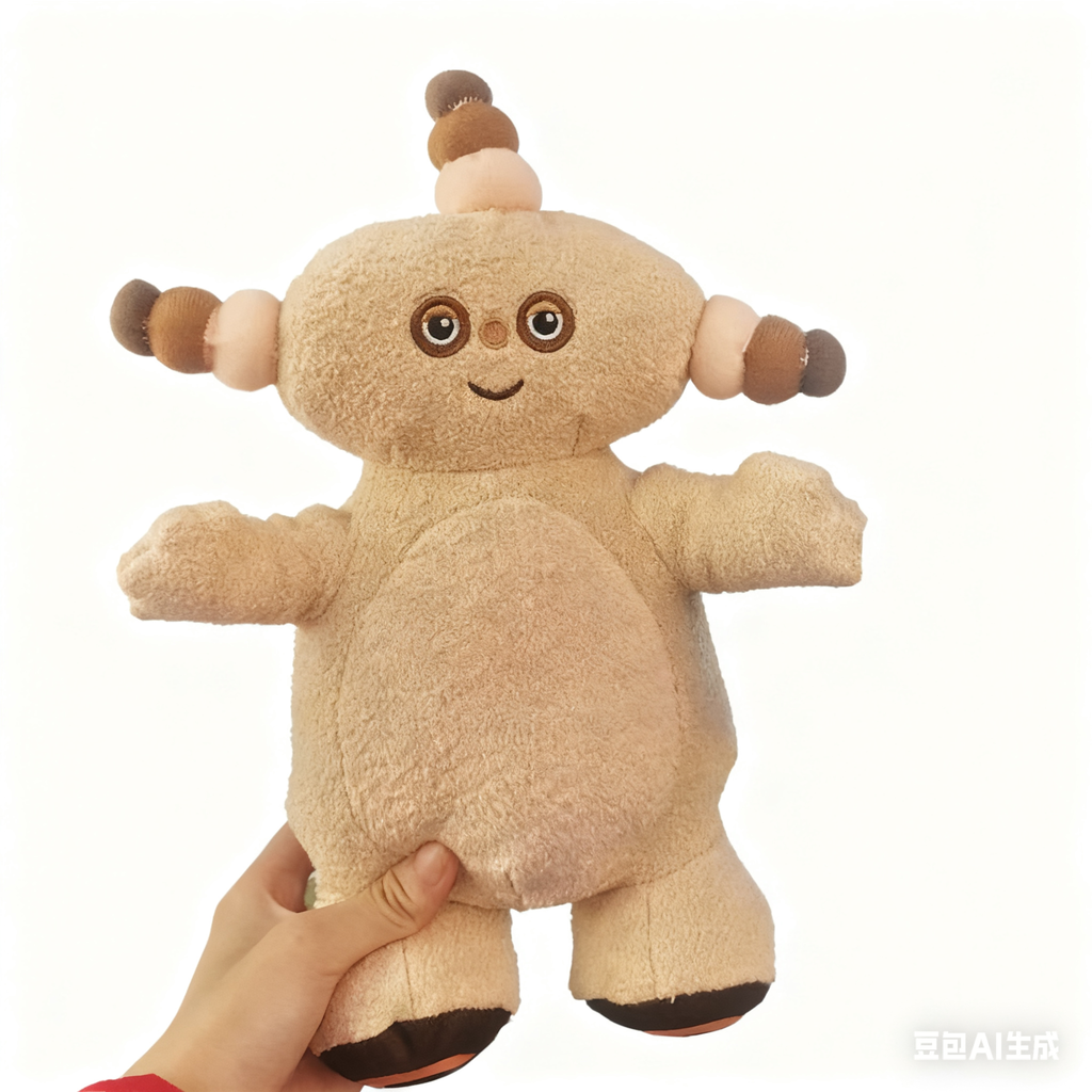 “In the Night Garden Makka Pakka Plush Doll - 25cm Soft Cuddly Stuffed Animal Toy, Comforting Companion with Healing Charm for Kids & Fans of the Night Garden Series”