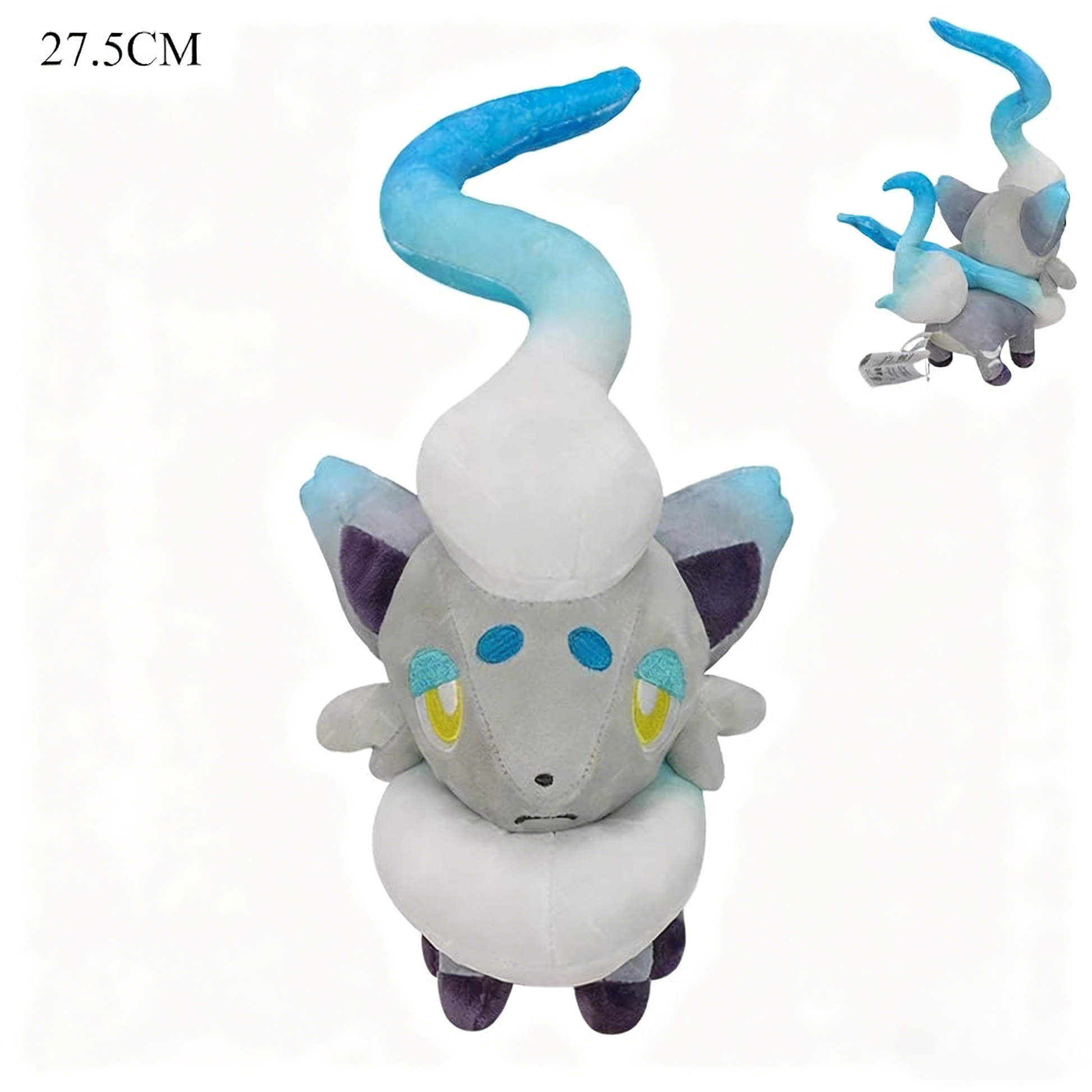 Pokemon Plush Shiny Gyarados Charizard Mega Rayquaza Hisuian Zorua Ho-Oh Lucario Butterfree Anime Stuffed Peluche Kids Xmas Gift