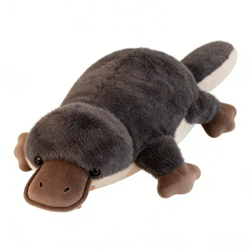"Realistic Platypus Plush Toy - Soft Stuffed Australian Wildlife Animal for Kids & Adults, Cuddly Platypus Doll Gift for Bedroom Decor & Animal Lovers"