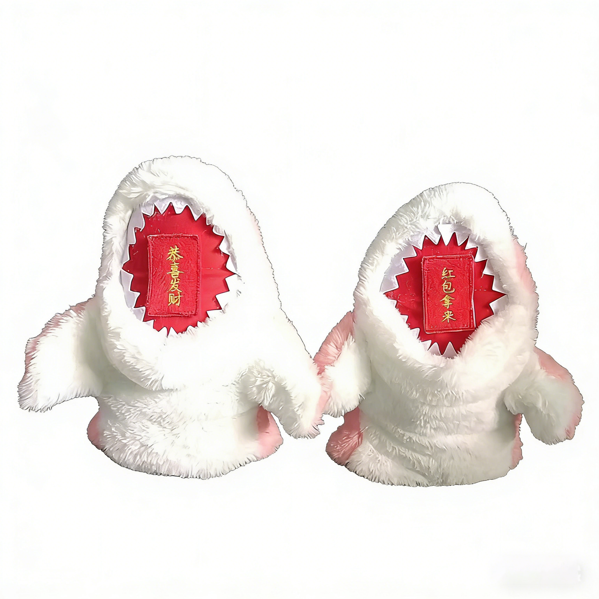 Cute Shark Hand Puppet Plush Toy - Soft Fluffy Animal Hand Puppets for Kids Toddlers, Interactive Puppet Show Toys, Gift for Boys Girls Birthday & Playtime