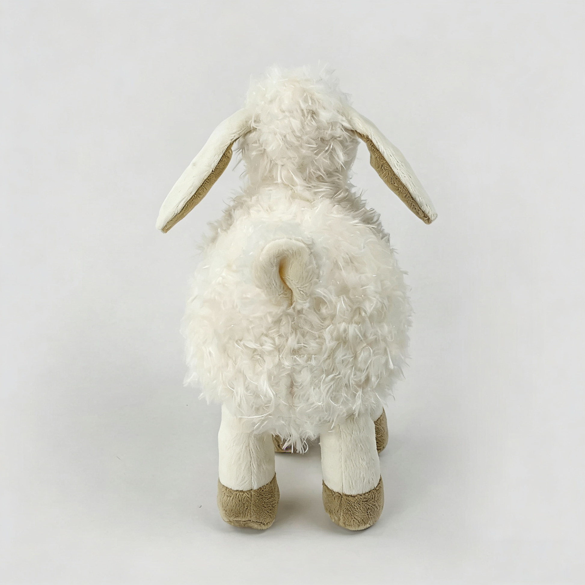 Children Soft White Sheep Plush Doll Baby Cute Animal Doll Girls Baby Stuffed Doll Home Toys Sleeping Mate Stuffed Plush Toys