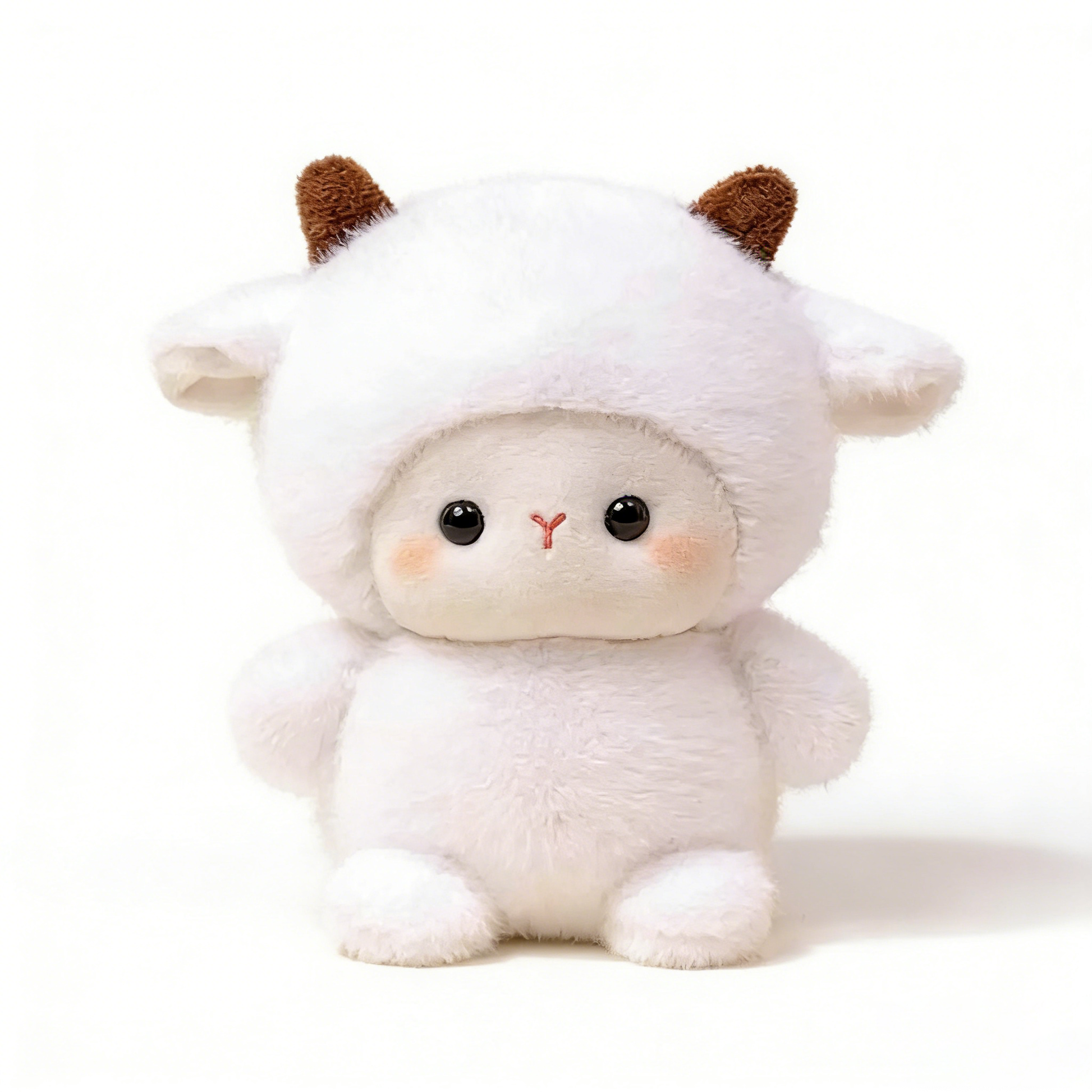 "Cute Animal Plush Toy Set (9 Pcs) - Soft Stuffed Panda/Fox/Pig/Elephant/Bear for Kids, Cuddly Gift for Bedroom Decor & Stress Relief"