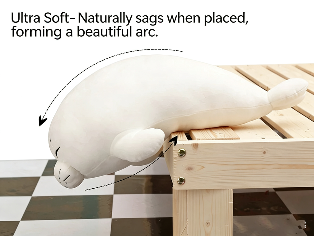 1pc 40/60cm/80cm/100cm Soft Sea Lion Plush Toys Sea World Animal Seal Plush Stuffed Doll Baby Sleeping Pillow Kids Girls Gifts