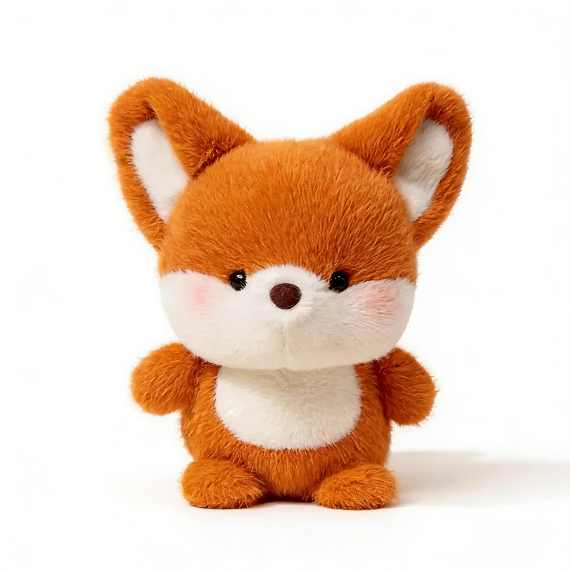 "Cute Animal Plush Toy Set (9 Pcs) - Soft Stuffed Panda/Fox/Pig/Elephant/Bear for Kids, Cuddly Gift for Bedroom Decor & Stress Relief"