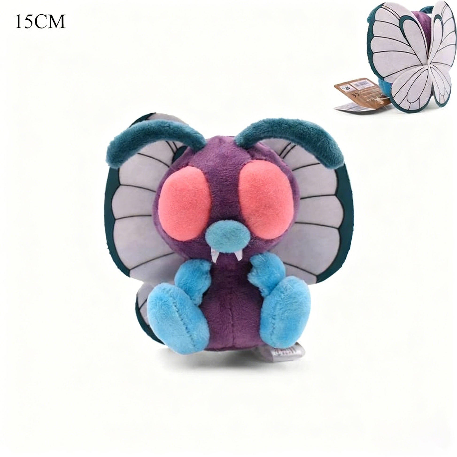 Pokemon Plush Shiny Gyarados Charizard Mega Rayquaza Hisuian Zorua Ho-Oh Lucario Butterfree Anime Stuffed Peluche Kids Xmas Gift