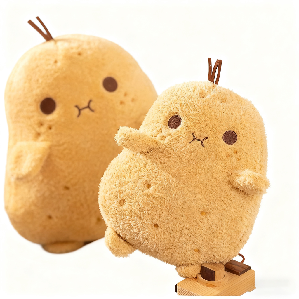 Cute Lovely Potato Plush Toys Cartoon Vegetable Stuffed Dolls Birthday Gift Sleeping Plushie Car Bed Sofa Plush Decoration