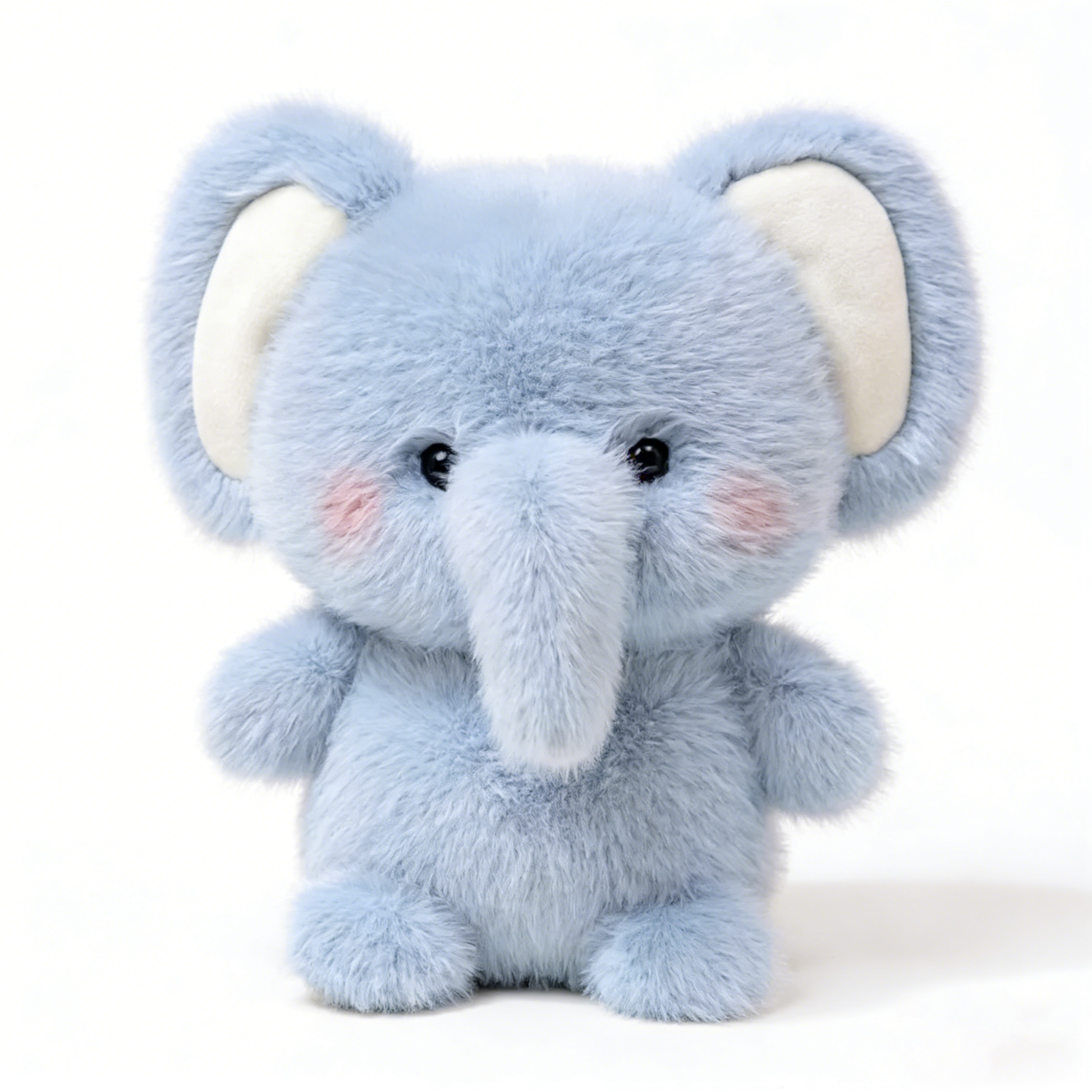 "Cute Animal Plush Toy Set (9 Pcs) - Soft Stuffed Panda/Fox/Pig/Elephant/Bear for Kids, Cuddly Gift for Bedroom Decor & Stress Relief"