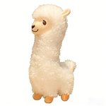 Cute Alpaca Plush Stuffed Animal (Multiple Sizes & Colors) - Soft Fluffy Cuddly Toy Gift for Kids Adults Bedroom Decorow Animals Nap Sleeping Pillow