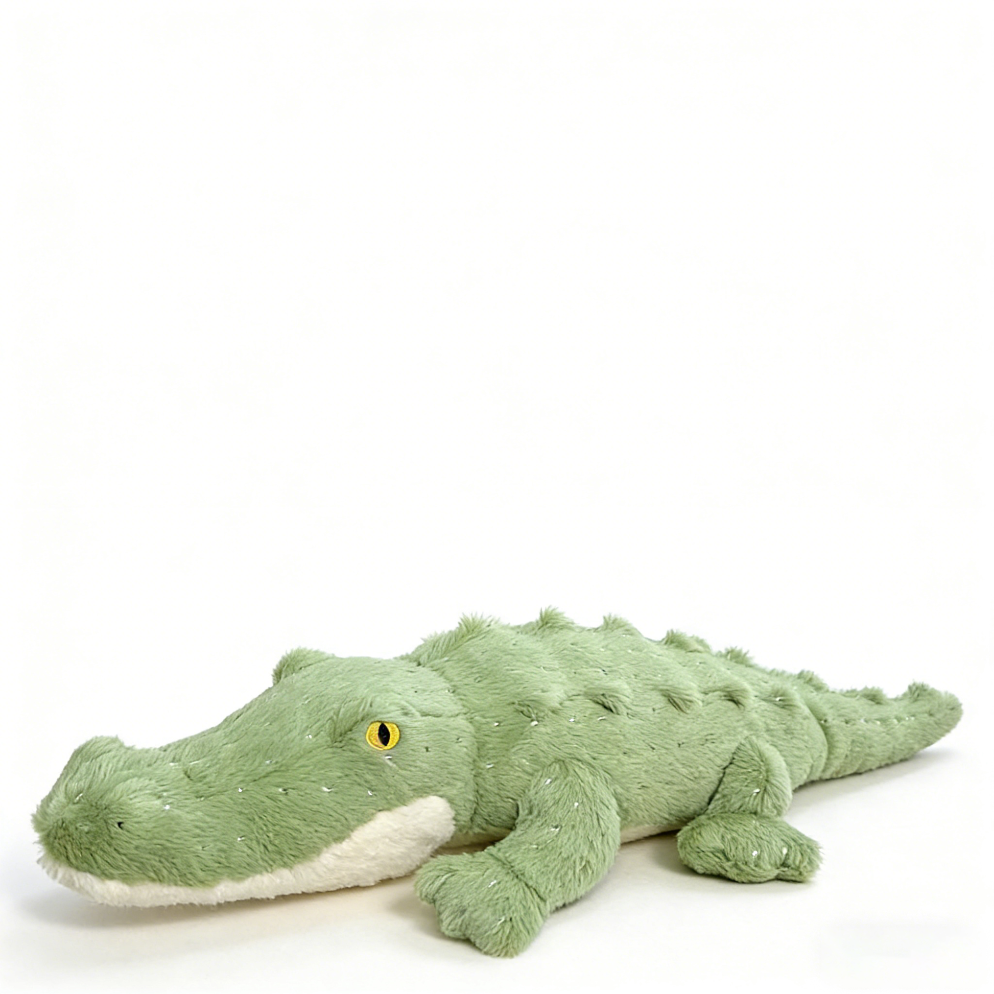 Giant Green Crocodile Plush Toy (Multiple Sizes) - Soft Stuffed Animal Pillow for Kids Adults Bedroom Decor Birthday Gift