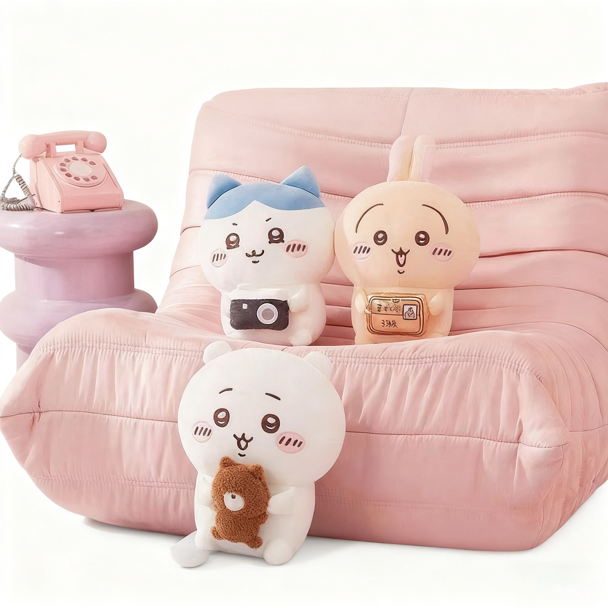 Kawaii Plush Toys - Soft Stuffed Animals with Cute Designs, Premium Plush Material, Ideal for Bedroom Decor, Gifts, and Cuddling, Kawaii Style