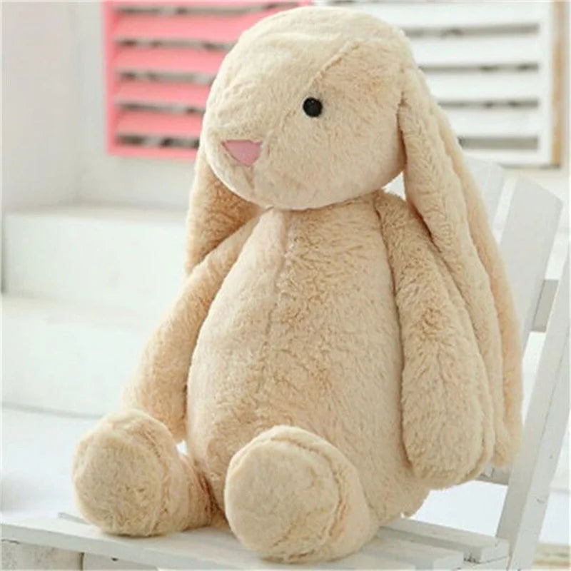 Blotona Lovely Kids Children Soft Plush Toy, Cute Cartoon Rabbit Fluffy Toy Simulation Doll Stuffed Toys for Baby Girlfriend