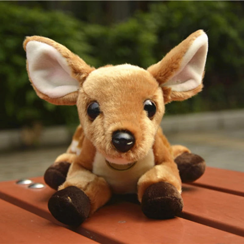 Aurora 26cm Plush Toy Infant Deer Soft Stuffed Cartoon Sika deer Dolls Animal Elk for Children Baby Birthday New Year Gift Soft