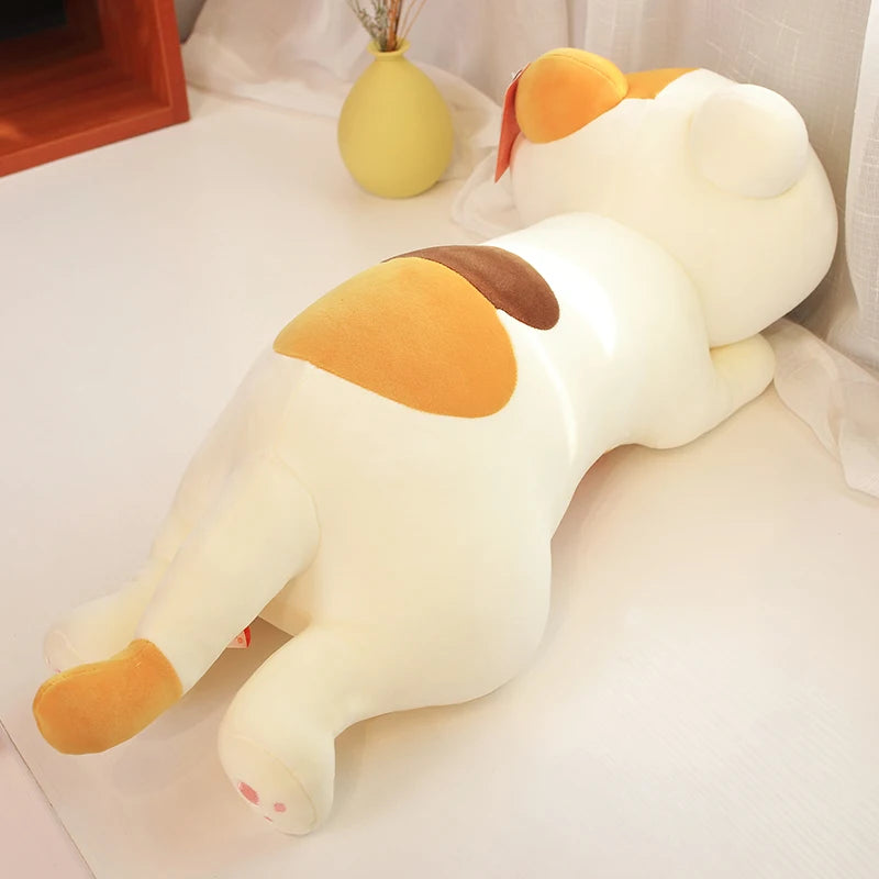 New Hot Huggable Kawaii Sleeping Pillow Stuffed Animal Doll Cute cat Plush Toys Cartoon Cushion Kids Girl Birthday Gift
