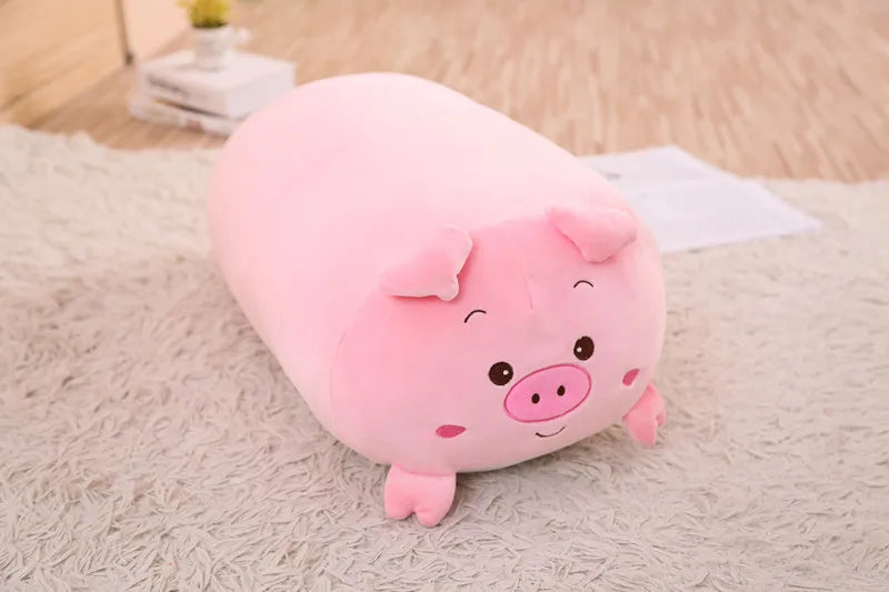 Hot Soft Animal Cartoon Pillow Cushion Cute Fat Dog Cat Penguin Pig Plush Toy Stuffed Lovely kids Birthday Gift