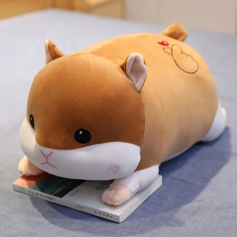 New 40 Soft Love Pig Mouse Hamster Plush Pillow Stuffed Cute Animal Cushion Chinese Pig Mouse Toy Doll Birthday Gift Kid