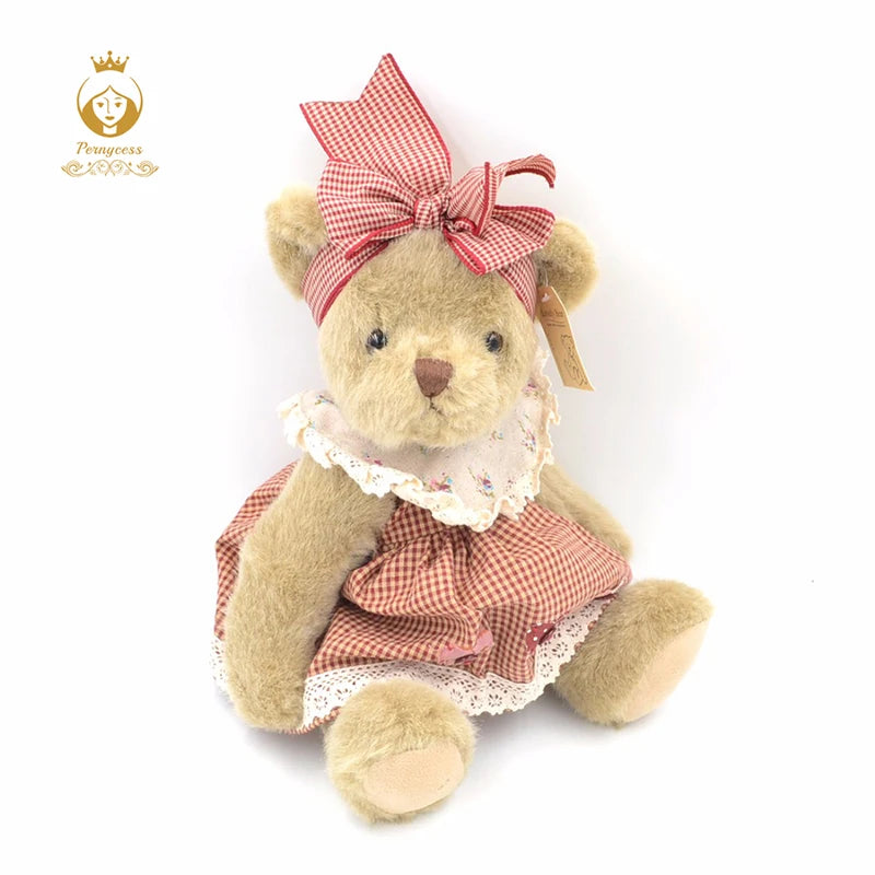 1PCS 30CM Cute Teddy Bear Plush Toys Stuffed Animal Rabbit Appease Dolls Baby Kids Children Diy Girl Birthday Wedding Decor
