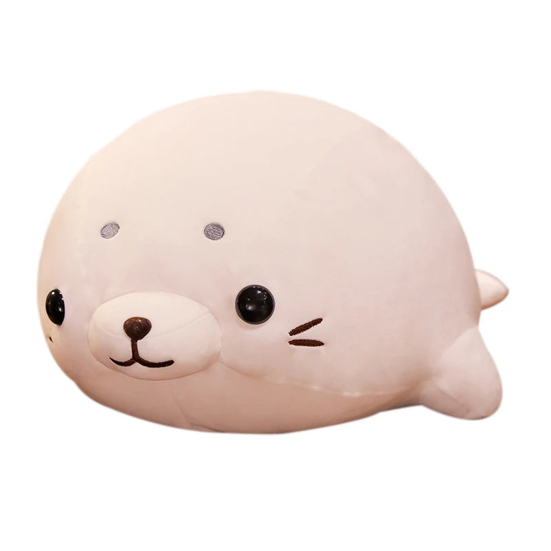 1pc 50/60cm Soft Down Cotton Lying Seal Plush Toys Lovely Stuffed Animal Doll Kawaii Pillow Home Decor Brinquedos Gift for Kids