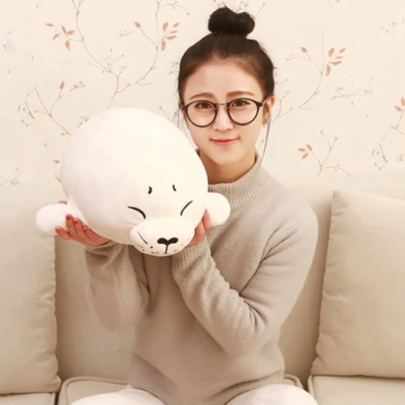 1pc 40/60cm/80cm/100cm Soft Sea Lion Plush Toys Sea World Animal Seal Plush Stuffed Doll Baby Sleeping Pillow Kids Girls Gifts
