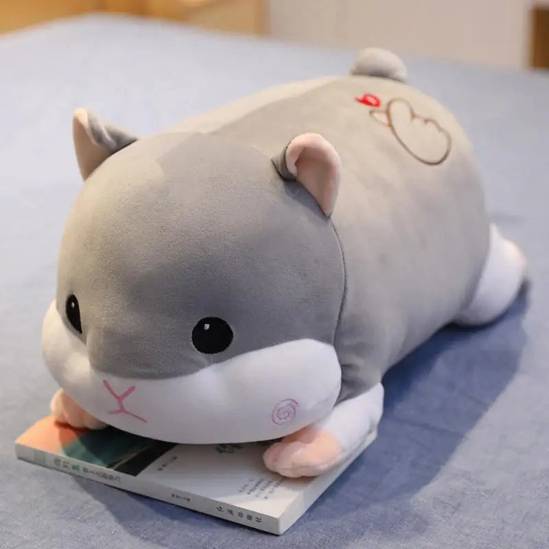 New 40 Soft Love Pig Mouse Hamster Plush Pillow Stuffed Cute Animal Cushion Chinese Pig Mouse Toy Doll Birthday Gift Kid