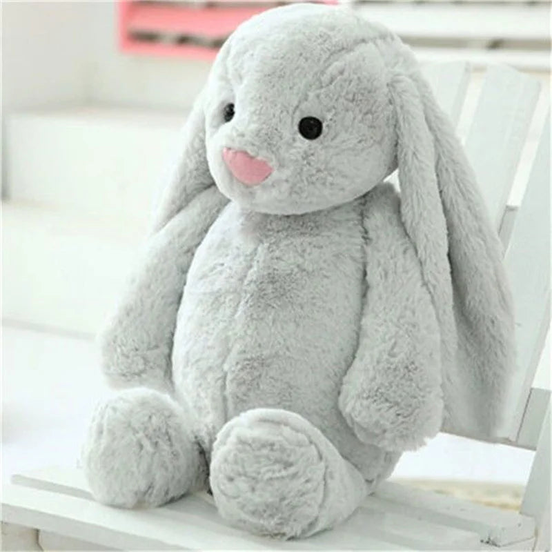 Blotona Lovely Kids Children Soft Plush Toy, Cute Cartoon Rabbit Fluffy Toy Simulation Doll Stuffed Toys for Baby Girlfriend
