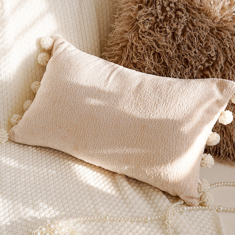 Warm Neutral Textured Pillow Covers, Dandelion, Moroccan Floral and Tufted Designs for Cozy Sofas and Bedrooms