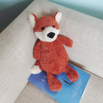 Playful Mini Animal Plush Toys, Pig Fox Elephant Penguin Bunny Duck Sheep Dog or Chick Stuffed Friends for Cozy Shelves and Thoughtful Gifts