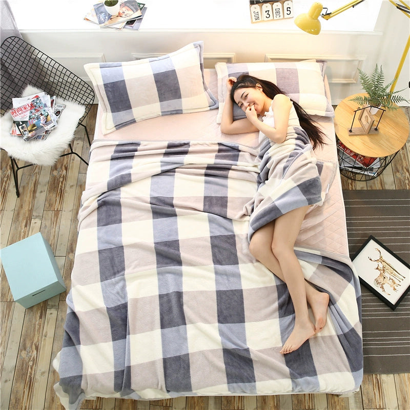 Falei velvet handmade blankets for offices and beds