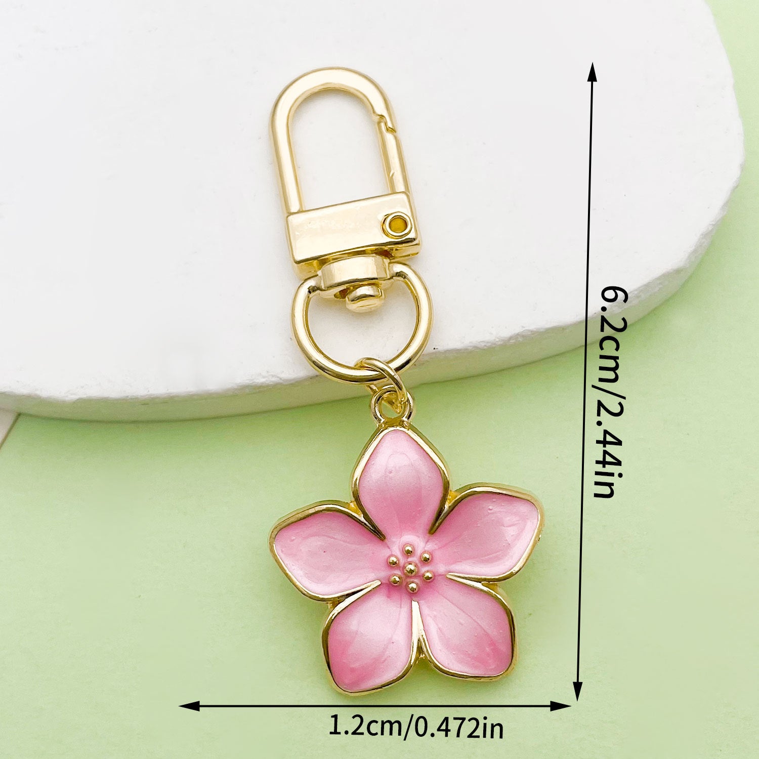 Handmade Enamel Flower Charmt