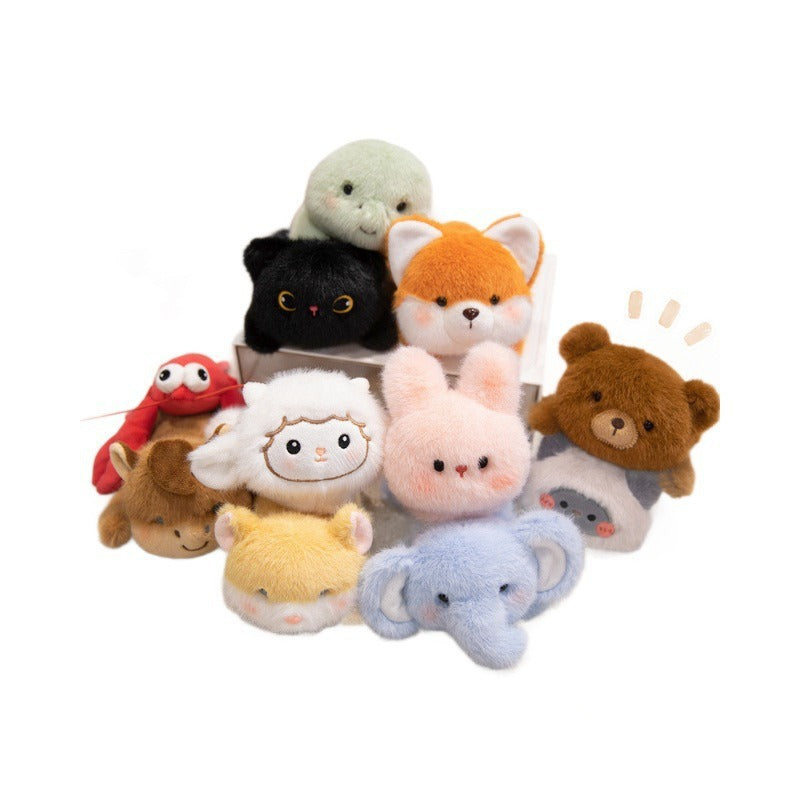 Whimsical Plush Fridge Magnets, 15 cm Soft Animal, Ocean, Food and Celestial Designs for Playful Kitchen Decor