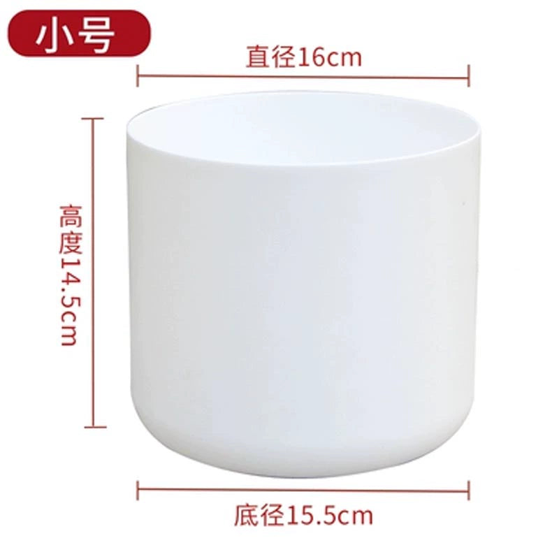 Horticultural flowers, green plant pots, frosted imitation stone flower pots, European resin flower pots, thickened, durable, environmentally friendly plastic flower pots