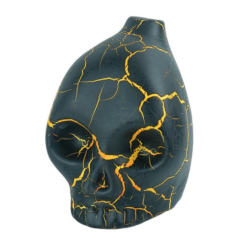 Aztec Death Whistle (Multiple Styles) – Handmade Clay Skull Ghost Whistle with Loud Penetrating Sound