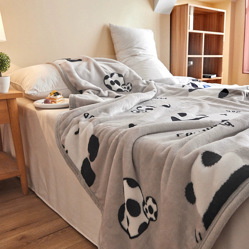 Handmade thickened milk velvet air conditioning blanket