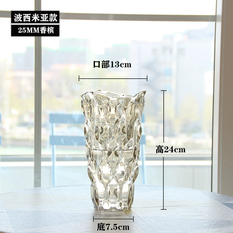 Handmade flower vase with beautiful waist