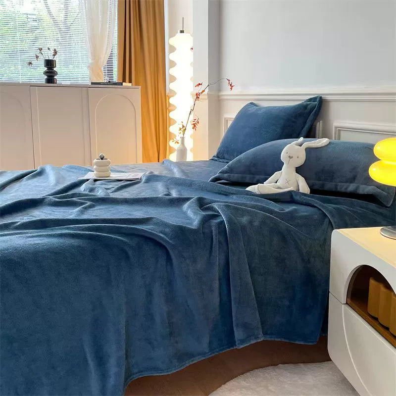 Falei velvet handmade blankets for offices and beds