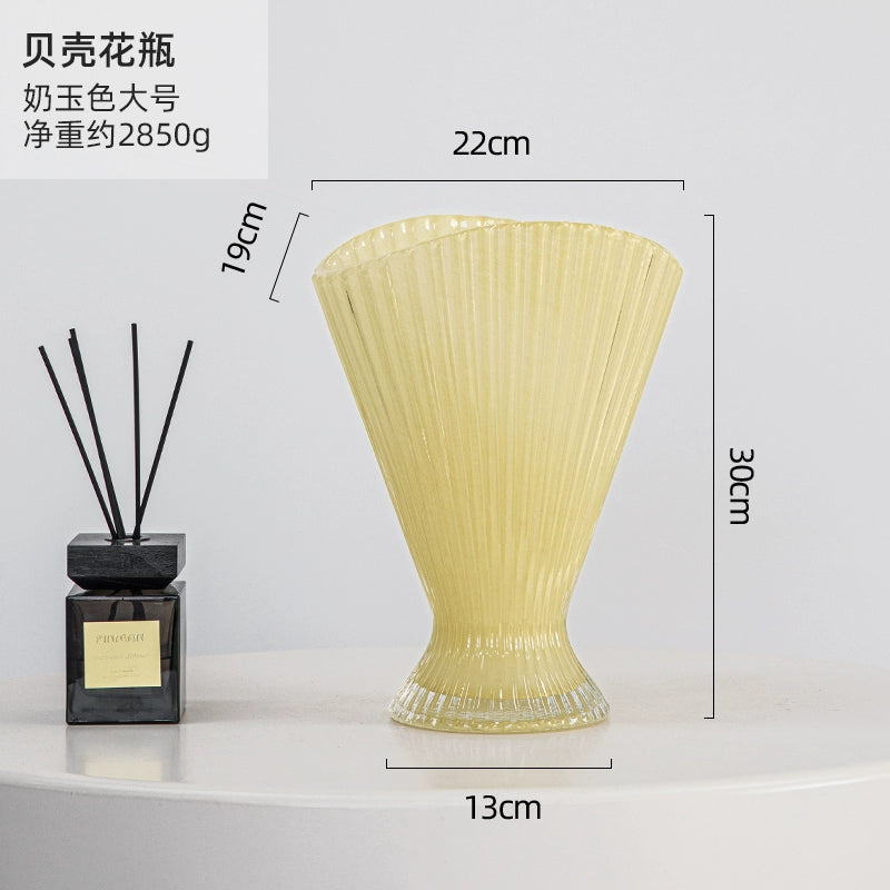 Jade - Luster Textured Vases