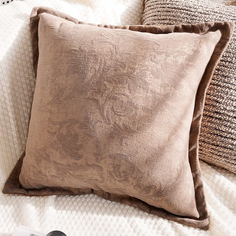 Cream and Cocoa Textured Pillow Covers, Floral, Tassel and Geometric Designs for Cozy Living Rooms and Bedrooms