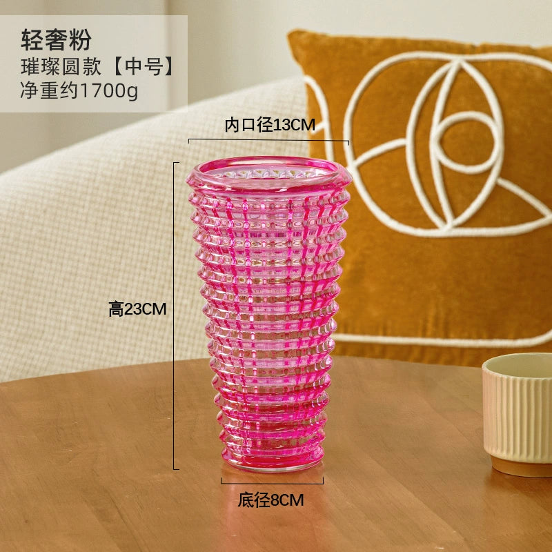 Crystal glass versatile relief