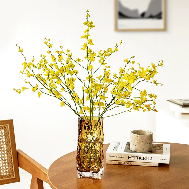 Glacier Jade Glass Vase