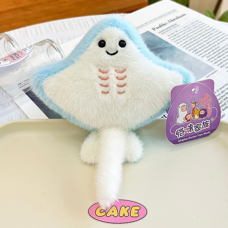 Whimsical Plush Fridge Magnets, 15 cm Soft Animal, Ocean, Food and Celestial Designs for Playful Kitchen Decor