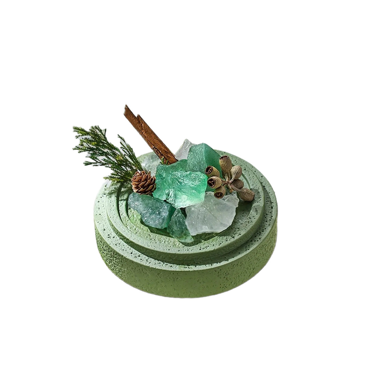 Wizard of Oz Volcanic Stone Diffuser: Nature-Infused Aromatherapy Art | 180 Days Long-Lasting Scent, Everlasting Flowers & Crystals, Multi-Use for Fragrance, Decoration & Relaxation
